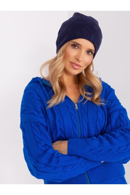 Dámske Čiapka farba Granatovo-modrá kód AT-CZ-2325.86 (Farba Granatovo-modrá, Veľkosť ONE SIZE)
