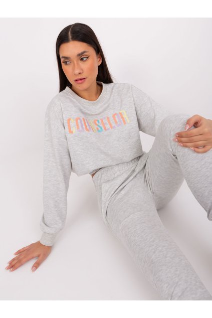 Dámske Komplet farba Svetlo-sivá kód EM-KMPL-806.45P