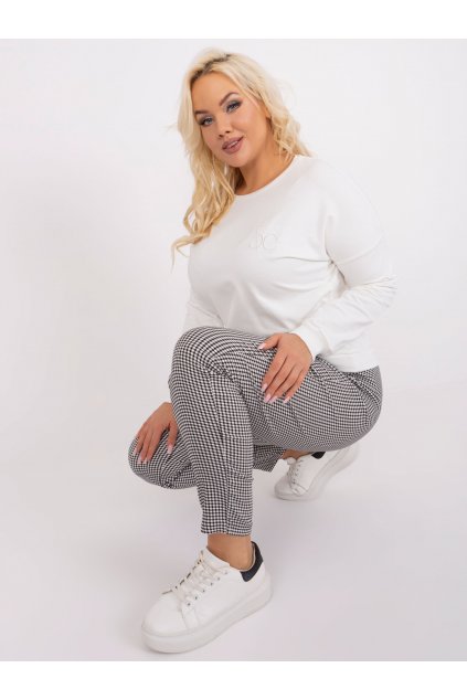 Dámska blúzka plus size okrová RV-BZ-9312.28P