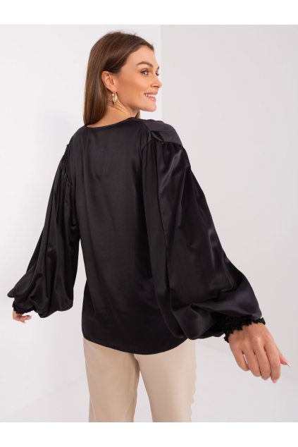 Dámske Košeľa farba Čierna kód LK-KS-509475.62P