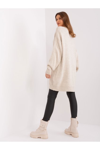 Dámsky sveter farba Béžová kód LC-SW-0341.12P