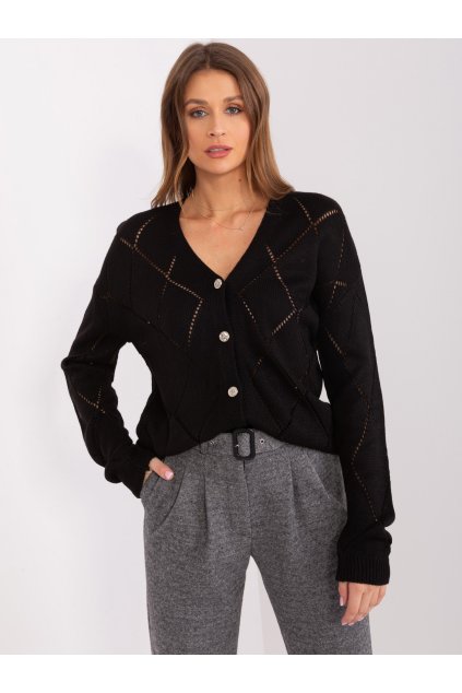 Dámsky sveter farba Čierna kód LC-SW-A10-1.23X