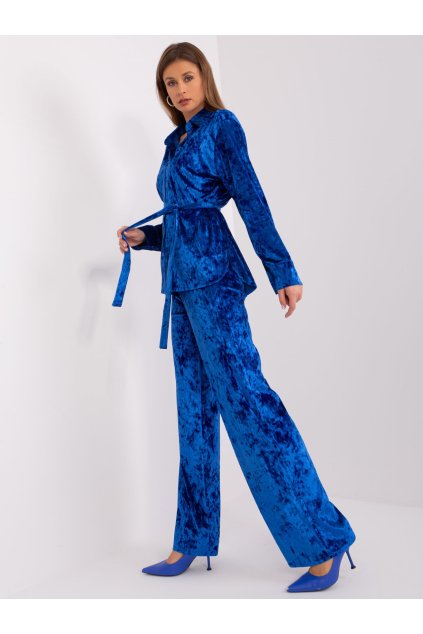 Dámske Komplet farba Kobaltovo-modrá kód LK-KMPL-509427.43