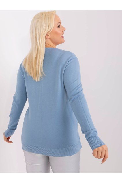 Dámsky sveter farba Modrá kód PM-SW-PM-3006+1.11