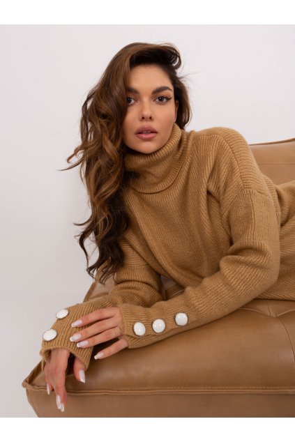 kód BA-SW-015.01P (Farba Hnedá camel, Veľkosť ONE SIZE)