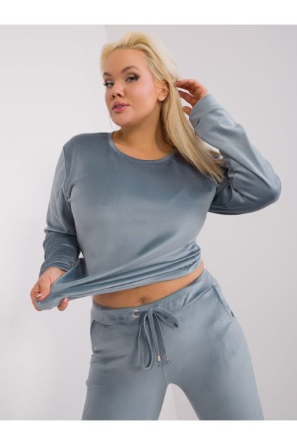 Dámske Komplet farba Sivo-modrá kód RV-KMPL-6085.05