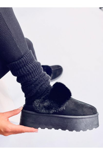 Damske ponožky čierne BL396