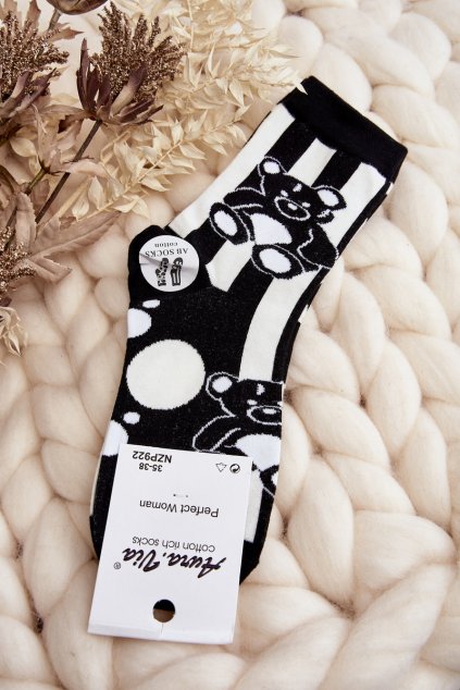 Dámske ponožky  čierne kód PO- CCC -02-SK.29190/NZP922