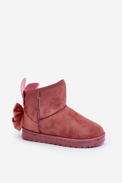 Detské členkové topánky farba ružová kód obuvi 20205-3B PINK