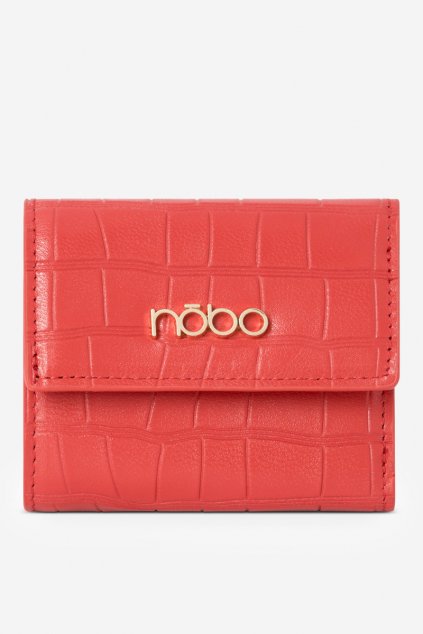 Dámska červené malá peňaženka kód NPUR-LR0111-C005 CZERWONY