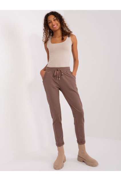 Moderné dámske športové tepláky kód RV-DR-7517.22