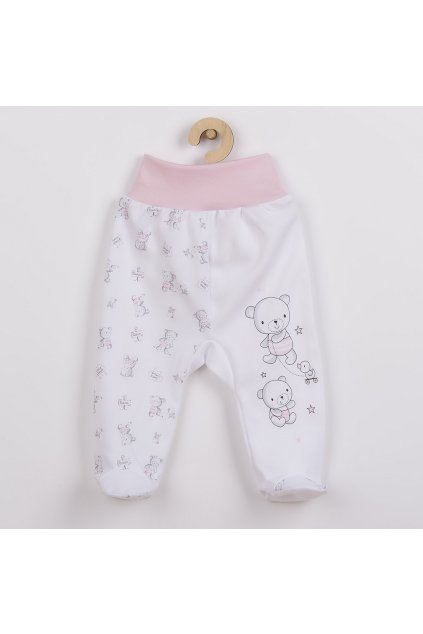 Dojčenské polodupačky New Baby Bears ružové