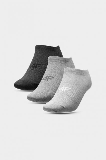 Dámske ponožky  sivé kód PO- CCC -02- 4FAW23USOCF197-92M
