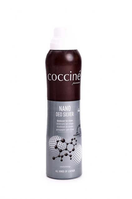 Osviežovač obuvi biele kód Coccine Nano Deo Silver 150ml