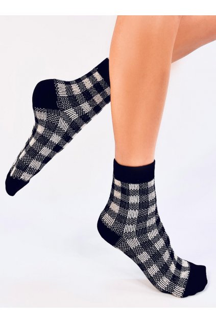 Damske ponožky čierne SK-BL21036
