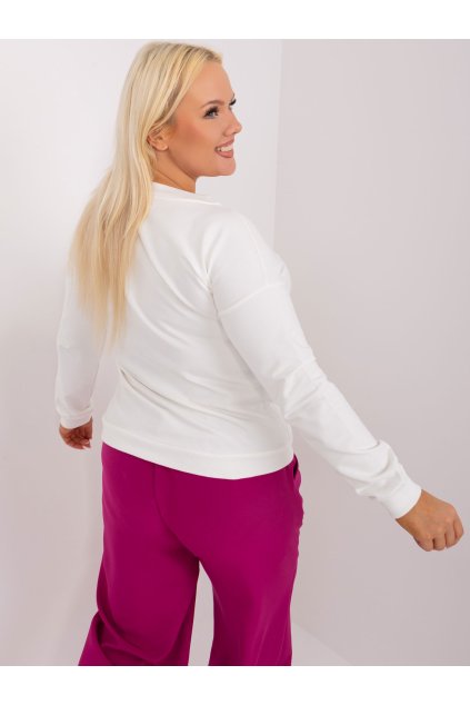 Dámska blúzka plus size okrová RV-BZ-9233.24 (Farba Okrová, Veľkosť ONE SIZE)