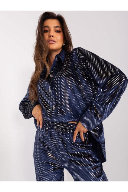 Dámske Komplet farba Granatovo-modrá kód LK-KMPL-509498.08