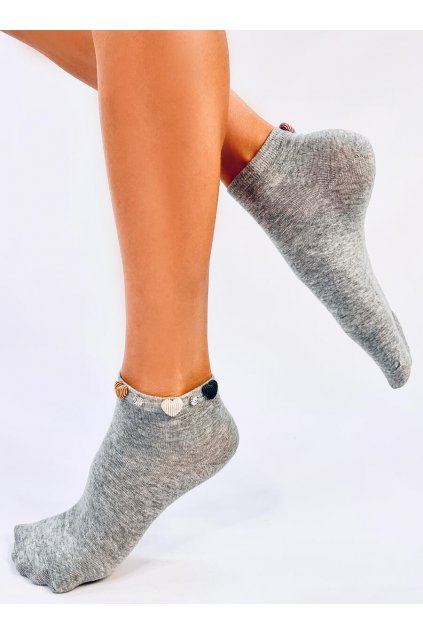 Damske ponožky sivé SK-WAGC94257D