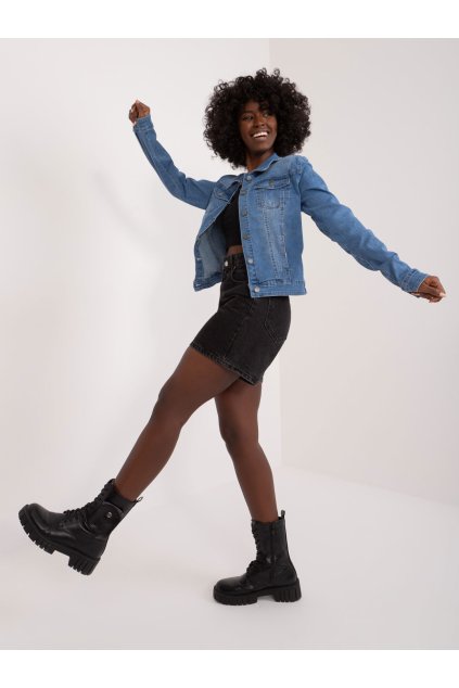 Dámska Bunda farba Modrá kód HM-KR-E1723.15