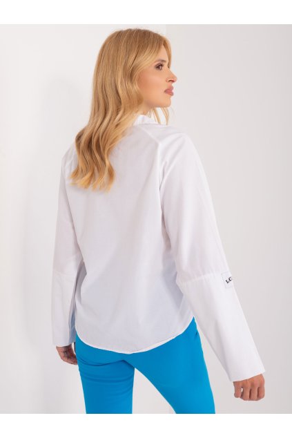 Dámske Košeľa farba Biela kód BA-KS-0396.77 (Farba Biela, Veľkosť S)