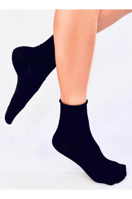 Damske ponožky čierne SK-BL21014