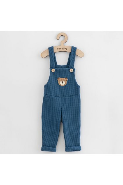 Dojčenské zahradníčky New Baby Luxury clothing Oliver modré