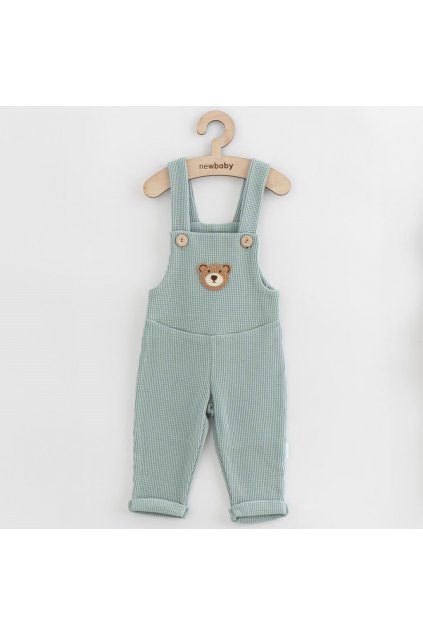 Dojčenské zahradníčky New Baby Luxury clothing Oliver zelené