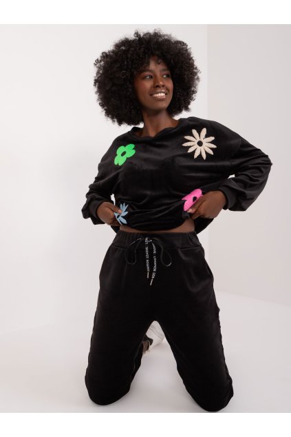 Dámske Komplet farba Čierna kód DHJ-KMPL-8655.05 (Farba Čierna, Veľkosť ONE SIZE)