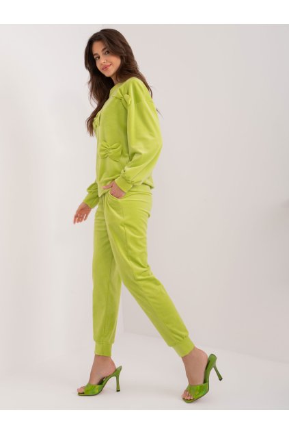 Dámske Komplet farba Limetková-zelená kód DHJ-KMPL-8850.68 (Farba Limetková-zelená, Veľkosť ONE SIZE)