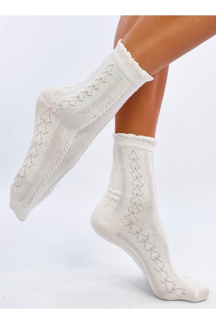 Damske ponožky béžové SK-M-1605