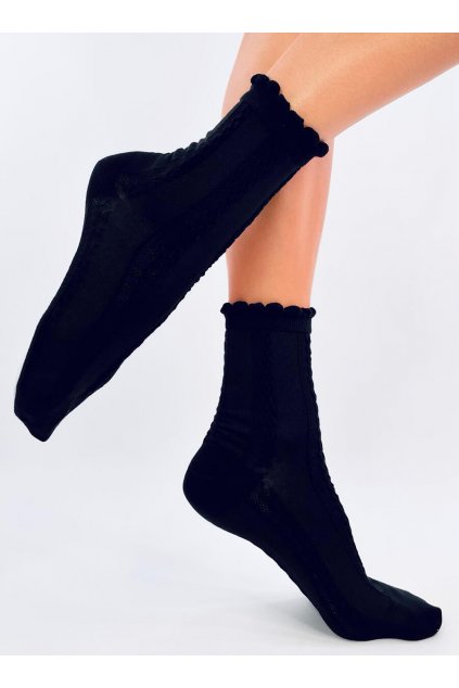 Damske ponožky čierne SK-M-1605