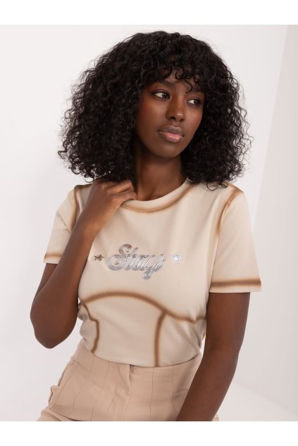 Dámske s aplikáciou farba béžová kód NM-TS-DDD654.60