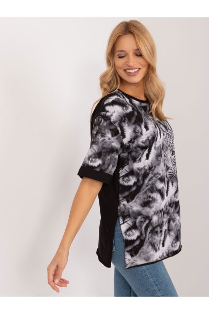 Dámske s aplikáciou farba čierna kód PM-TS-4542.31