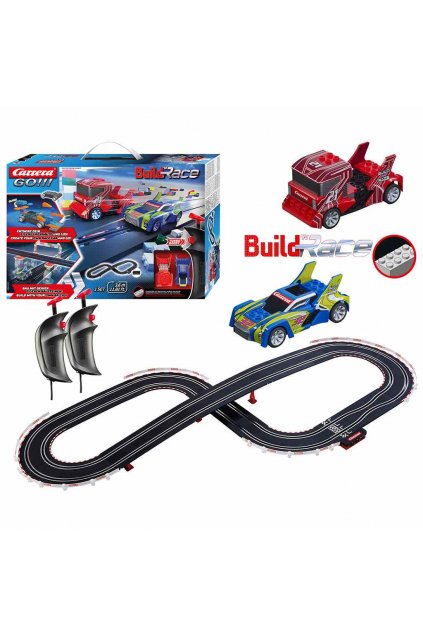 Autodráha Carrera Go Build'n Race - Racing Set 3,6m