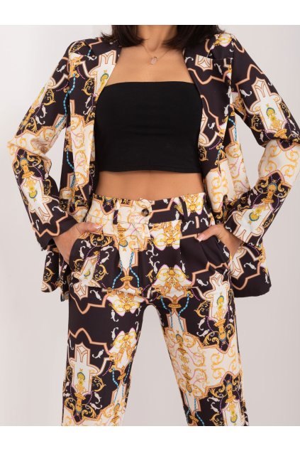 Dámske Komplet farba Čierna kód DHJ-KMPL-17131.32X (Farba Čierna, Veľkosť S)