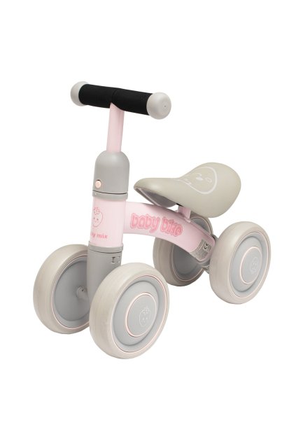 Detské odrážadlo Baby Mix Baby Bike Fruit pink