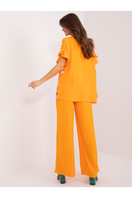 Dámske Komplet farba Pomarančová kód DHJ-KMPL-8935.27 (Farba Pomarančová, Veľkosť ONE SIZE)