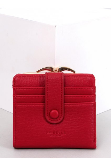 Dámska červená peňaženka z eko kože kód PN- AAA -10-PF-MD10030