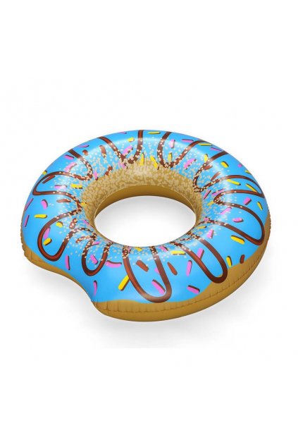 Detský veľký nafukovací kruh Bestway DONUT 107cm modrý