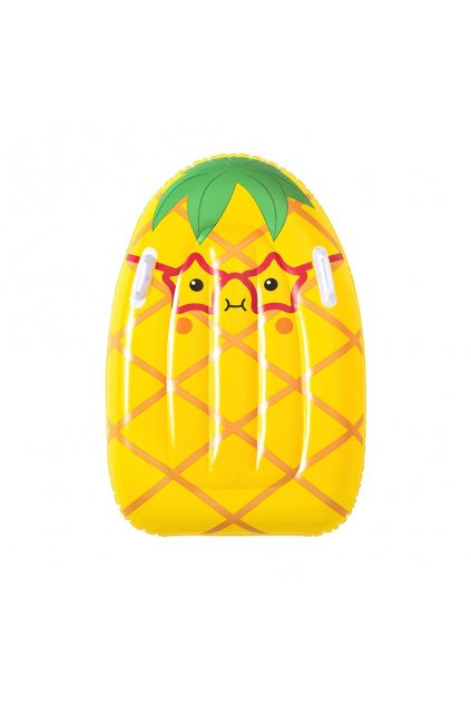 Detské nafukovacie lehátko rukoväťami Bestway Ananas 84cm x 56cm