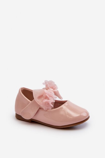 Detské balerínky  ružové kód obuvi 24DZ19-7239 PINK