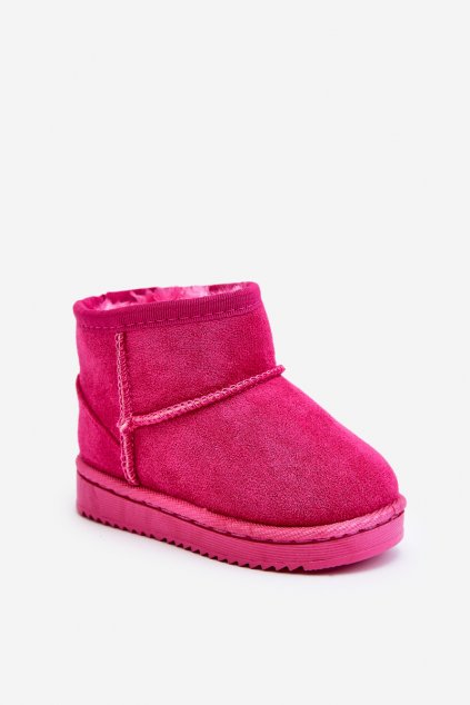 Detské členkové topánky  ružové kód obuvi 20213-1F/2F/3F RED