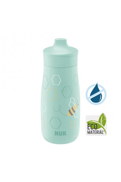 Detská fľaša NUK Mini-Me PP Sip 300 ml (9+ m.) green