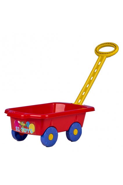 Detský vozík Vlečka BAYO 45 cm červený