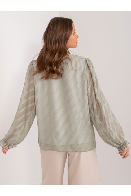 Dámske Košeľa farba Pistáciová kód LK-KS-509588.98