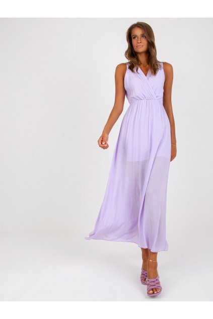 Dámske svetlo-fialove šaty na bežný deň kód produktu 15- TemU - 1-TW-SK-BI-22003.19
