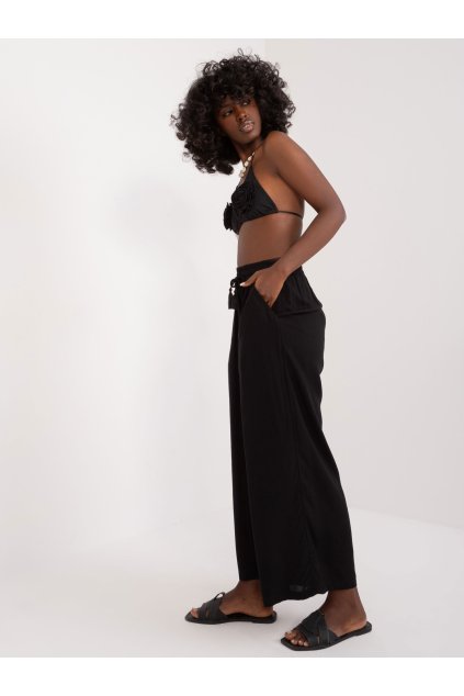 Dámske Nohavice farba Čierna kód D73761M62237E (Farba Čierna, Veľkosť S)