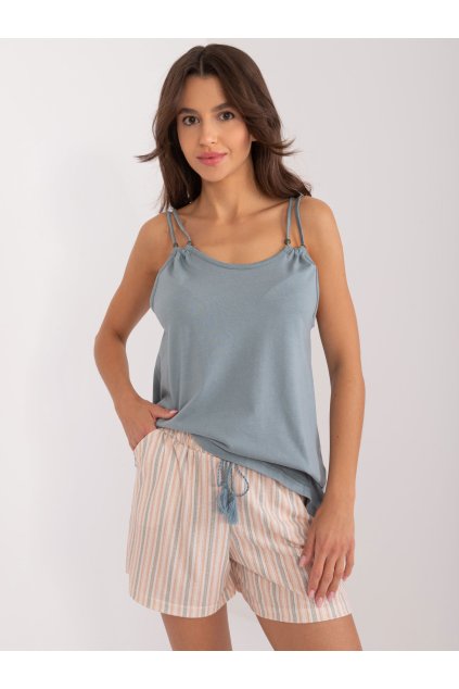 Dámske Pyžamo farba Khaki kód BR-PI-9165.01X (Farba Khaki, Veľkosť S)