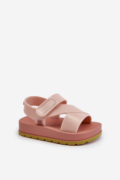 Detské sandále  ružové kód obuvi LL385002