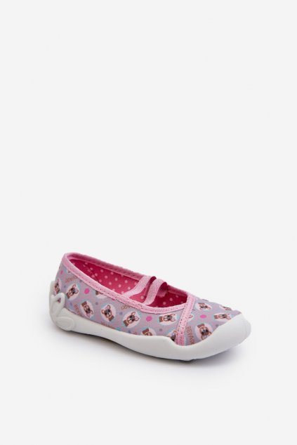 Detské šľapky  ružové kód obuvi 116Y325/116X325 PINK